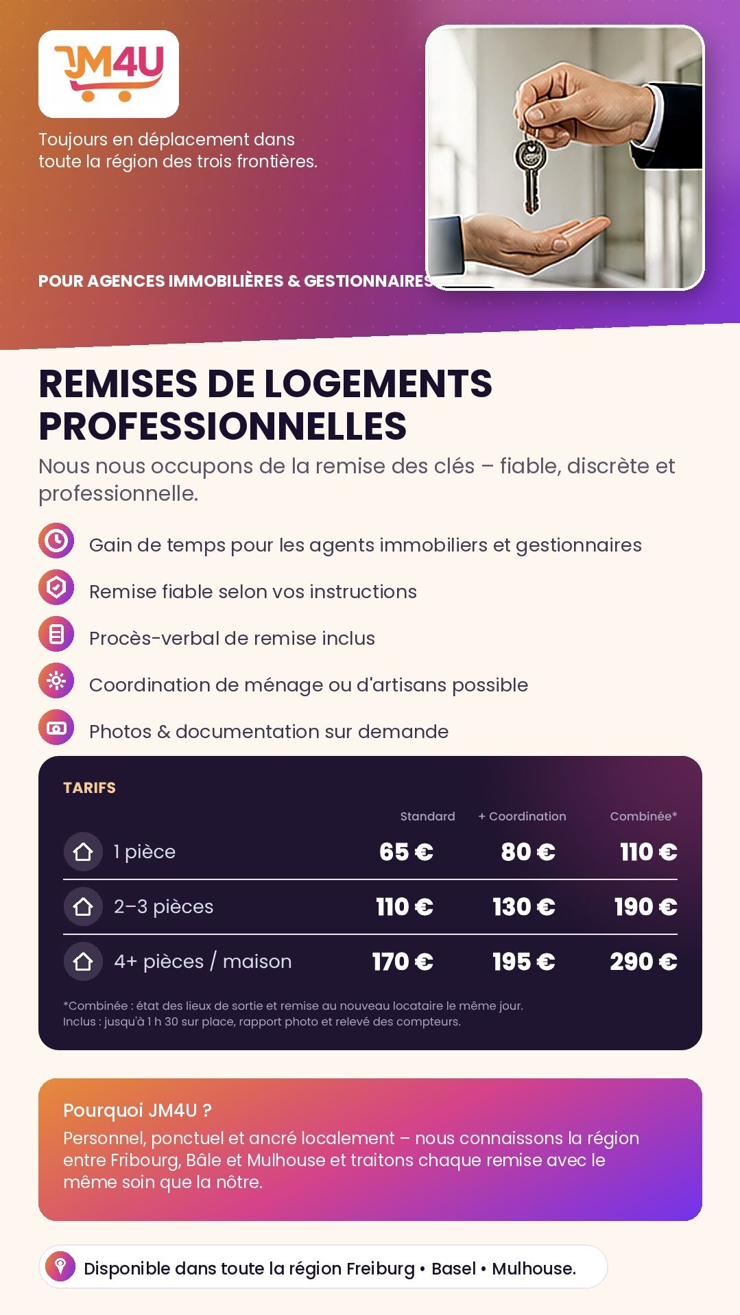 Flyer remises de logements